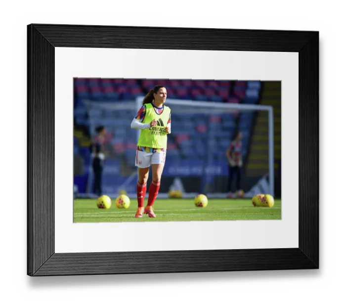 Framed Print : Leicester City v Arsenal - Barclays Women's Super League Leicester City v Arsenal - Barclays Women's Super League