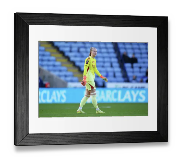 Framed Print : Leicester City v Arsenal - Barclays Women's Super League Leicester City v Arsenal - Barclays Women's Super League
