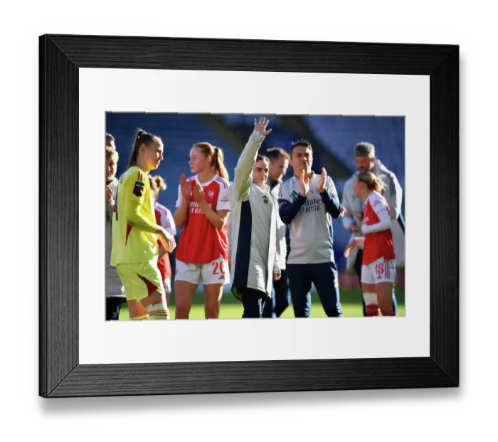 Framed Print : Leicester City v Arsenal - Barclays Women's Super League Leicester City v Arsenal - Barclays Women's Super League