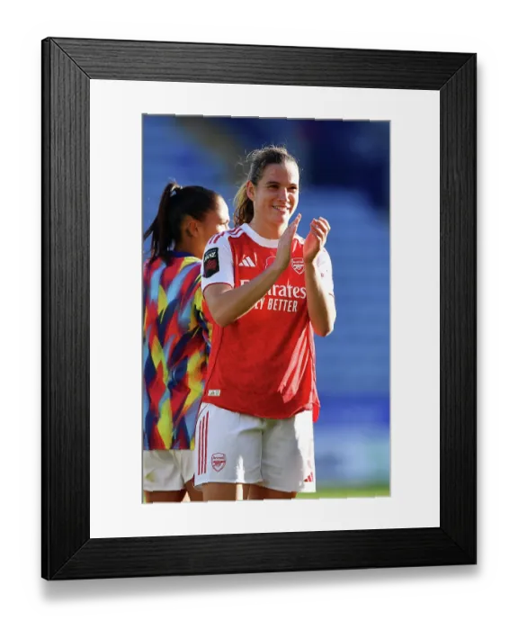 Framed Print : Leicester City v Arsenal - Barclays Women's Super League Leicester City v Arsenal - Barclays Women's Super League