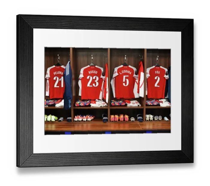 Framed Print : Leicester City v Arsenal - Barclays Women's Super League Leicester City v Arsenal - Barclays Women's Super League