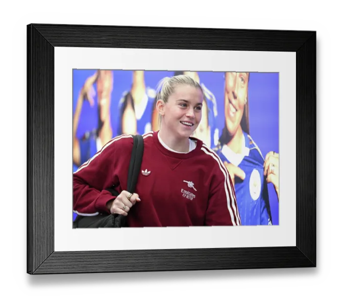 Framed Print : Leicester City v Arsenal - Barclays Women's Super League Leicester City v Arsenal - Barclays Women's Super League