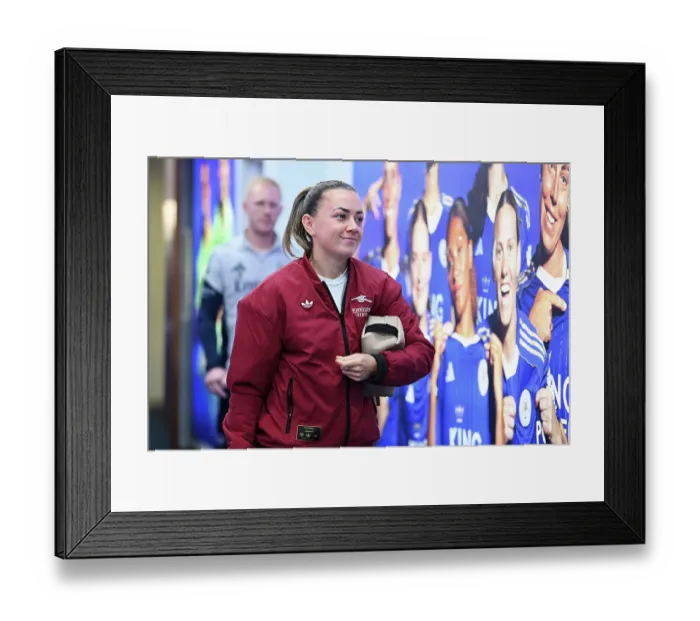 Framed Print : Leicester City v Arsenal - Barclays Women's Super League Leicester City v Arsenal - Barclays Women's Super League