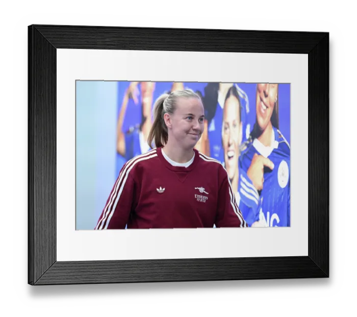 Framed Print : Leicester City v Arsenal - Barclays Women's Super League Leicester City v Arsenal - Barclays Women's Super League