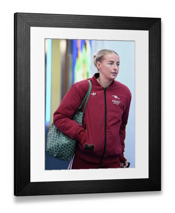 Framed Print : Leicester City v Arsenal - Barclays Women's Super League Leicester City v Arsenal - Barclays Women's Super League