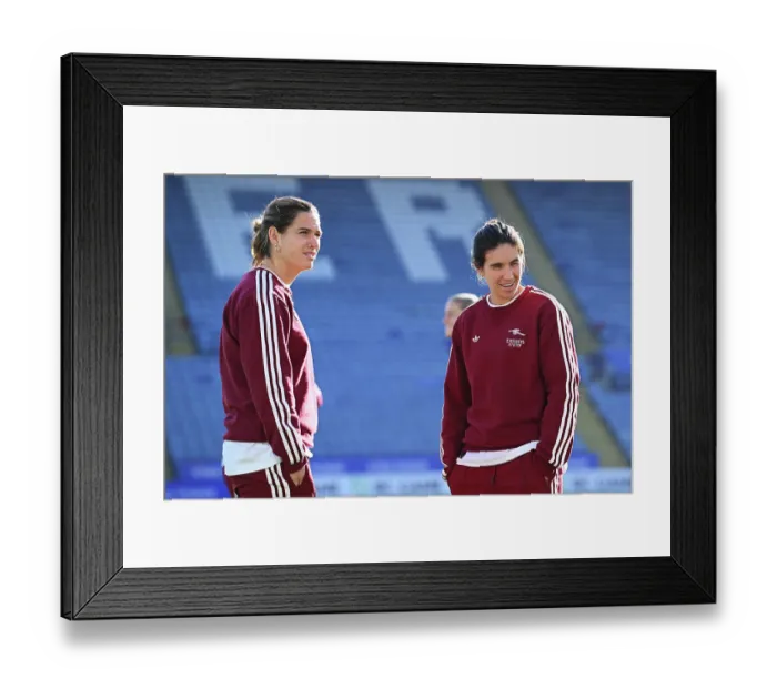 Framed Print : Leicester City v Arsenal - Barclays Women's Super League Leicester City v Arsenal - Barclays Women's Super League
