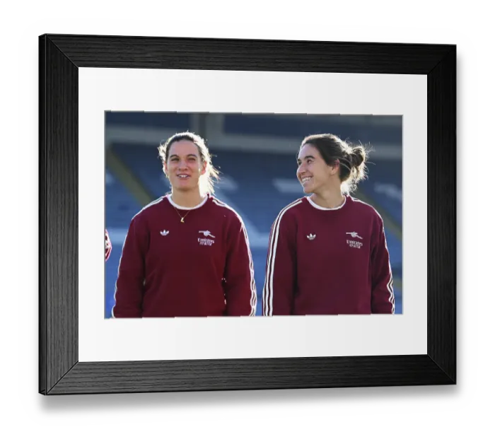 Framed Print : Leicester City v Arsenal - Barclays Women's Super League Leicester City v Arsenal - Barclays Women's Super League