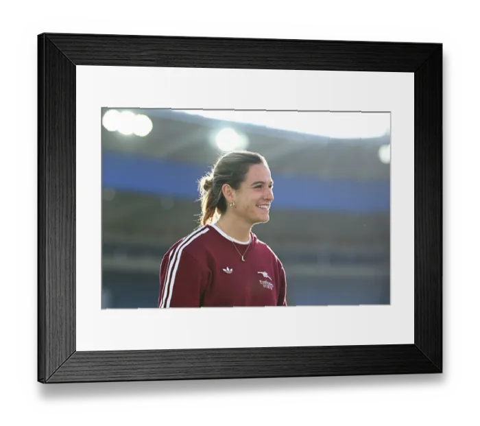 Framed Print : Leicester City v Arsenal - Barclays Women's Super League Leicester City v Arsenal - Barclays Women's Super League