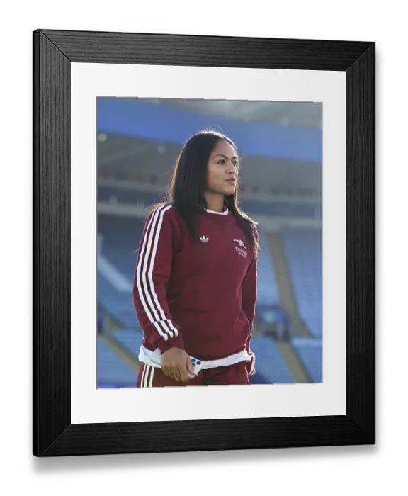 Framed Print : Leicester City v Arsenal - Barclays Women's Super League Leicester City v Arsenal - Barclays Women's Super League