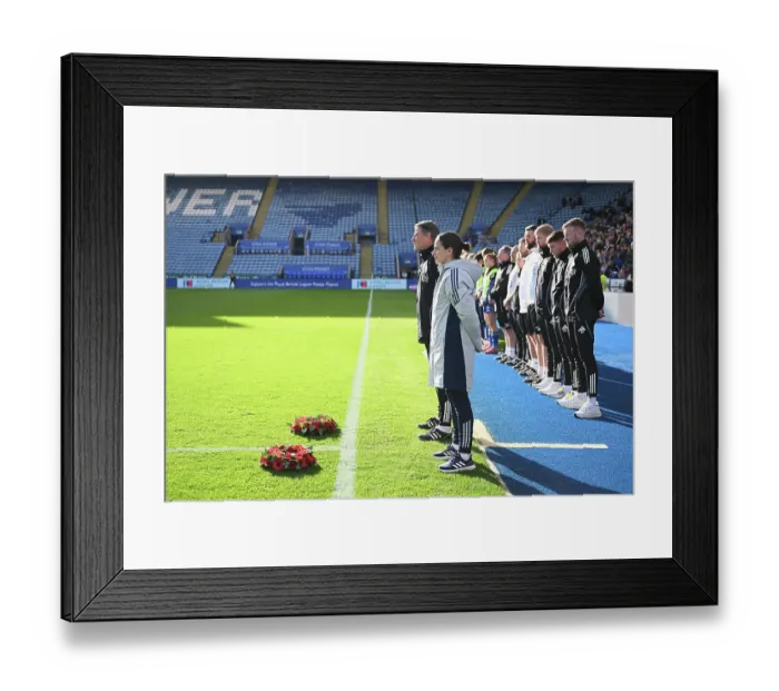Framed Print : Leicester City v Arsenal - Barclays Women's Super League Leicester City v Arsenal - Barclays Women's Super League