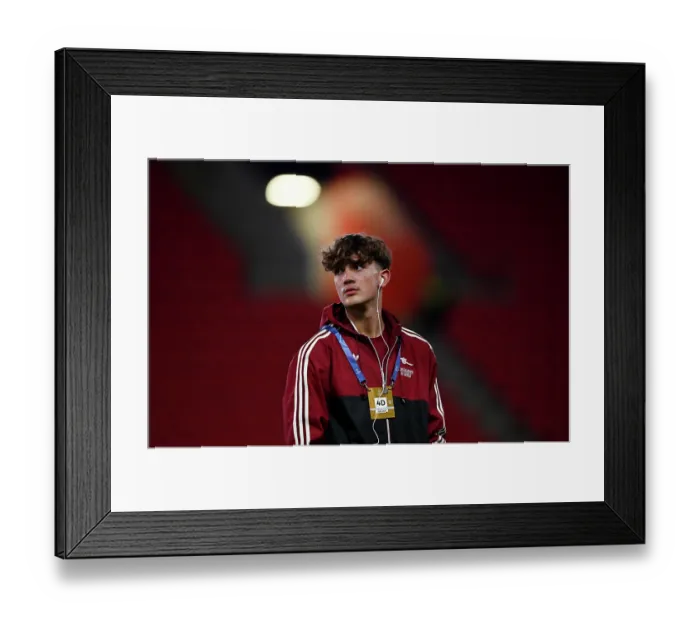 Framed Print : SK Slavia Praha v Arsenal FC - UEFA Champions League 2025 / 26 League Phase MD4