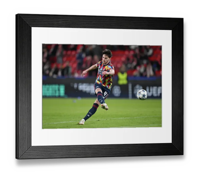 Framed Print : SK Slavia Praha v Arsenal FC - UEFA Champions League 2025 / 26 League Phase MD4