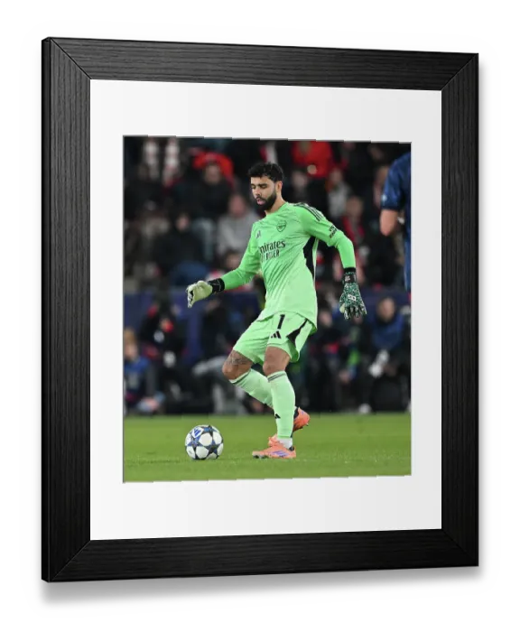 Framed Print : SK Slavia Praha v Arsenal FC - UEFA Champions League 2025 / 26 League Phase MD4