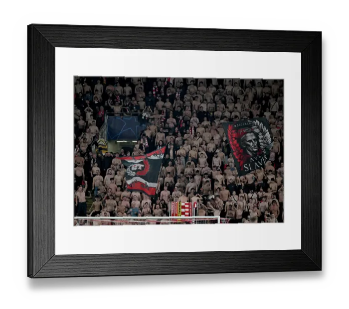 Framed Print : SK Slavia Praha v Arsenal FC - UEFA Champions League 2025 / 26 League Phase MD4 Framed Print : SK Slavia Praha v Arsenal FC - UEFA Champions League 2025 / 26 League Phase MD4