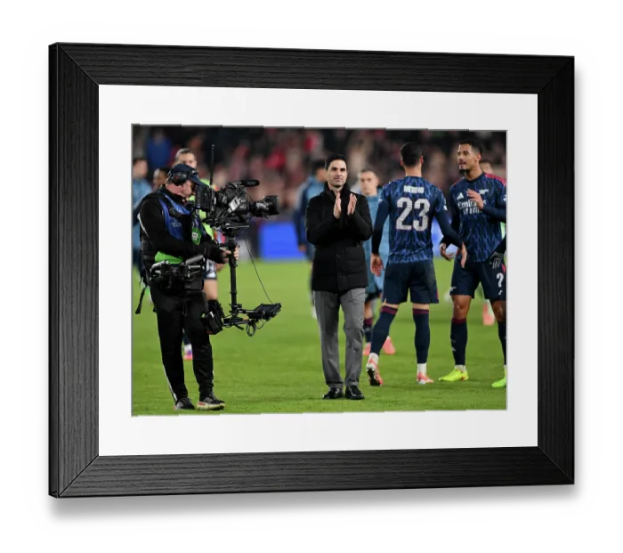 Framed Print : SK Slavia Praha v Arsenal FC - UEFA Champions League 2025 / 26 League Phase MD4 Framed Print : SK Slavia Praha v Arsenal FC - UEFA Champions League 2025 / 26 League Phase MD4