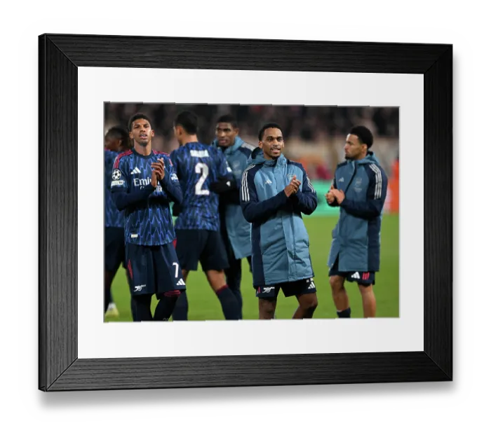 Framed Print : SK Slavia Praha v Arsenal FC - UEFA Champions League 2025 / 26 League Phase MD4 Framed Print : SK Slavia Praha v Arsenal FC - UEFA Champions League 2025 / 26 League Phase MD4
