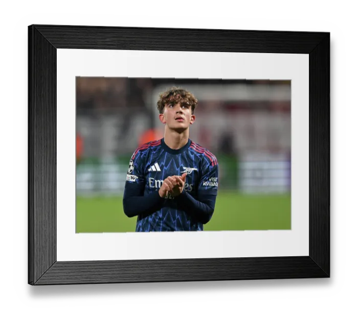 Framed Print : SK Slavia Praha v Arsenal FC - UEFA Champions League 2025 / 26 League Phase MD4 Framed Print : SK Slavia Praha v Arsenal FC - UEFA Champions League 2025 / 26 League Phase MD4