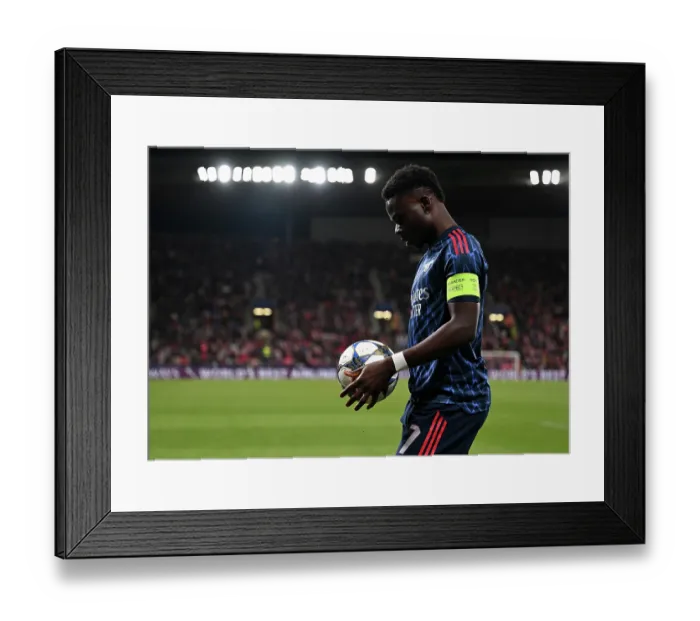 Framed Print : SK Slavia Praha v Arsenal FC - UEFA Champions League 2025 / 26 League Phase MD4
