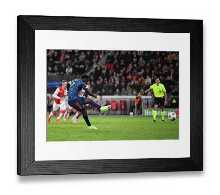 Framed Print : SK Slavia Praha v Arsenal FC - UEFA Champions League 2025 / 26 League Phase MD4