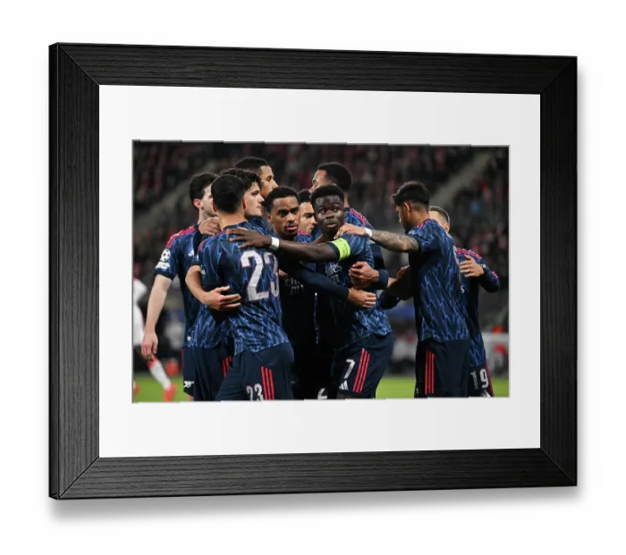 Framed Print : SK Slavia Praha v Arsenal FC - UEFA Champions League 2025 / 26 League Phase MD4 Framed Print : SK Slavia Praha v Arsenal FC - UEFA Champions League 2025 / 26 League Phase MD4