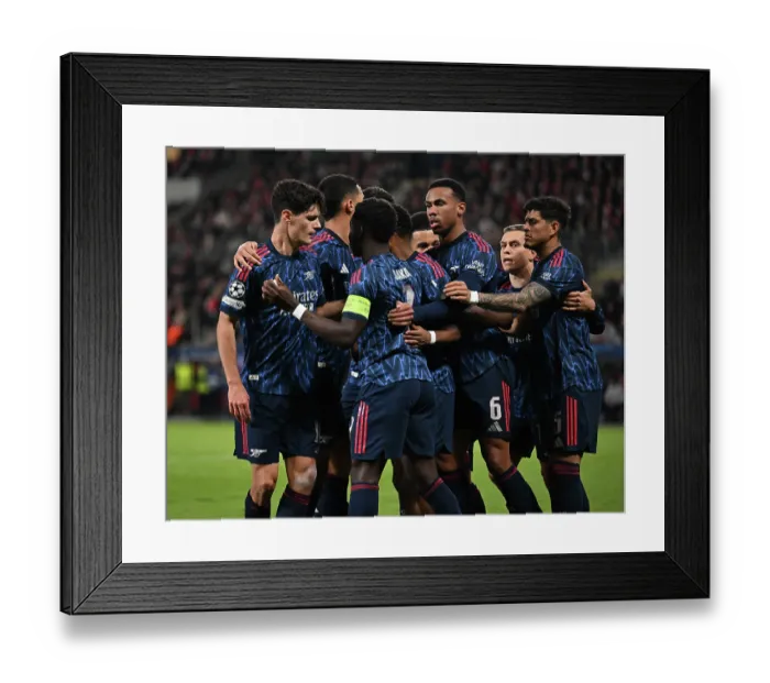 Framed Print : SK Slavia Praha v Arsenal FC - UEFA Champions League 2025 / 26 League Phase MD4 Framed Print : SK Slavia Praha v Arsenal FC - UEFA Champions League 2025 / 26 League Phase MD4