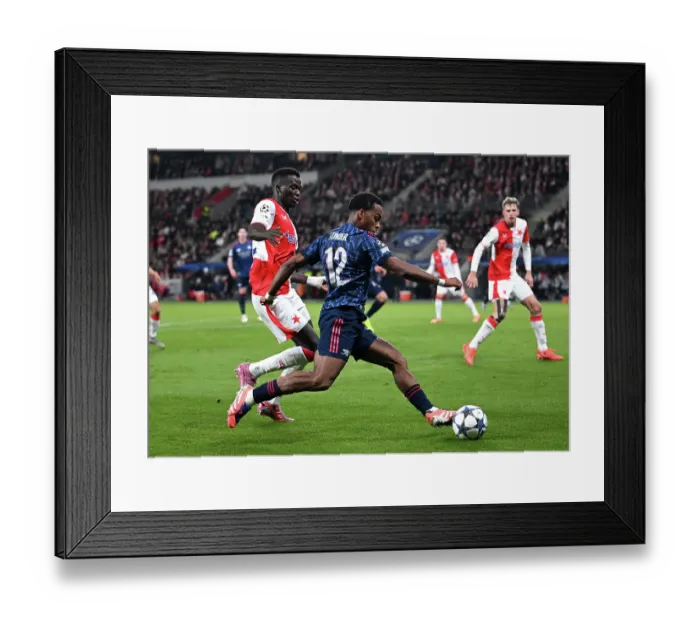 Framed Print : SK Slavia Praha v Arsenal FC - UEFA Champions League 2025 / 26 League Phase MD4 Framed Print : SK Slavia Praha v Arsenal FC - UEFA Champions League 2025 / 26 League Phase MD4