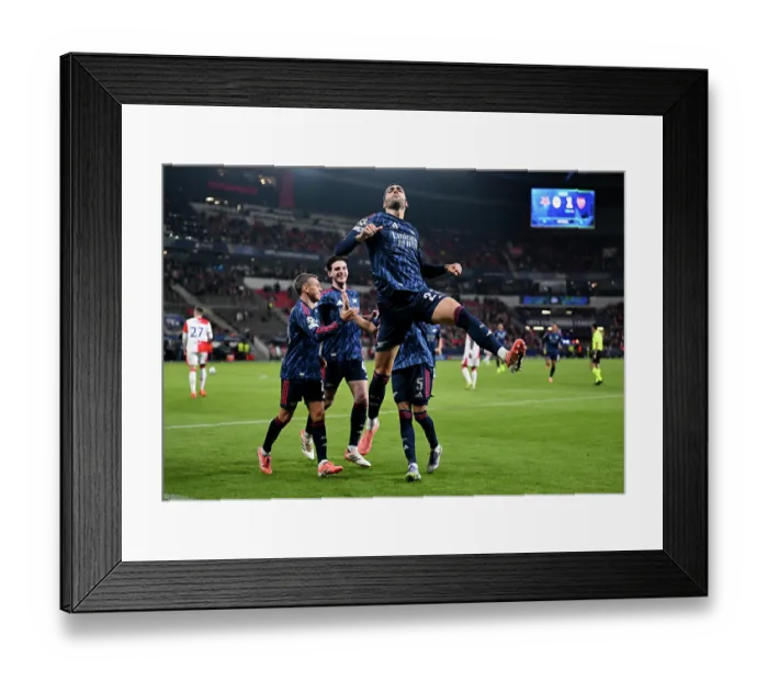 Framed Print : SK Slavia Praha v Arsenal FC - UEFA Champions League 2025 / 26 League Phase MD4 Framed Print : SK Slavia Praha v Arsenal FC - UEFA Champions League 2025 / 26 League Phase MD4