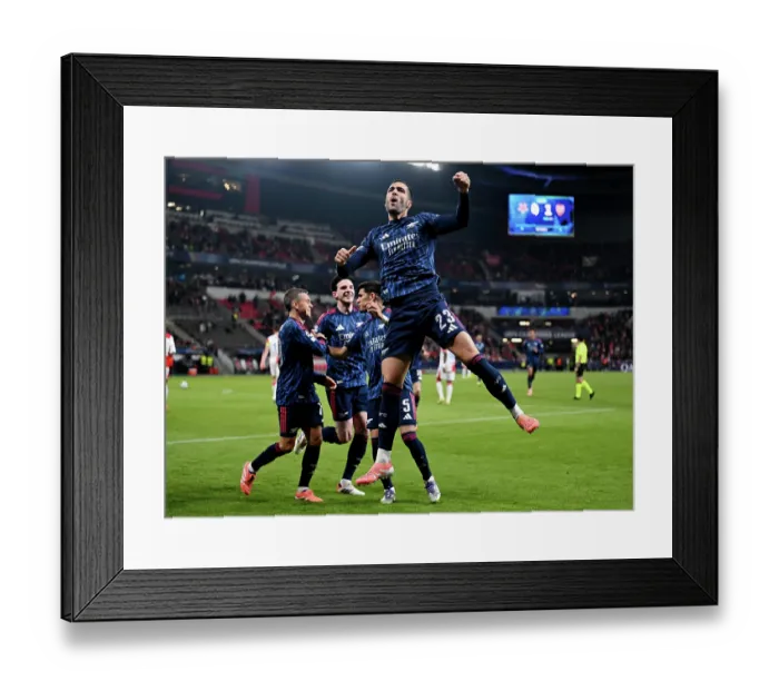 Framed Print : SK Slavia Praha v Arsenal FC - UEFA Champions League 2025 / 26 League Phase MD4
