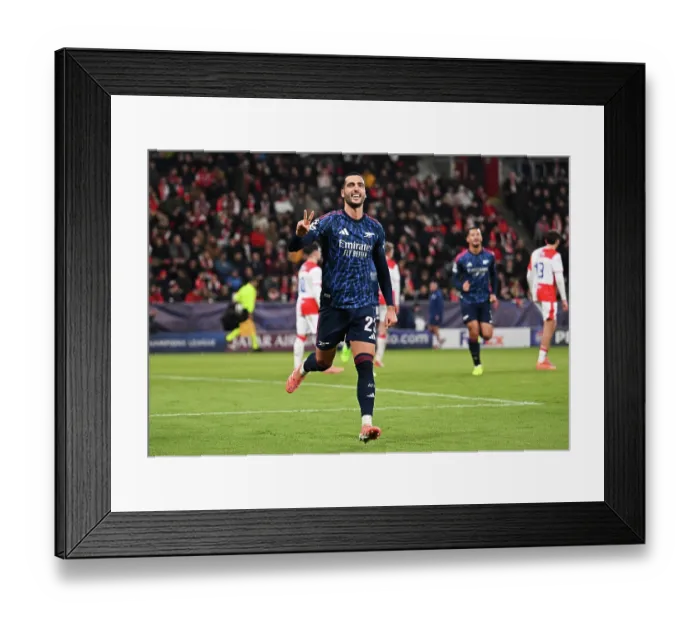 Framed Print : SK Slavia Praha v Arsenal FC - UEFA Champions League 2025 / 26 League Phase MD4 Framed Print : SK Slavia Praha v Arsenal FC - UEFA Champions League 2025 / 26 League Phase MD4