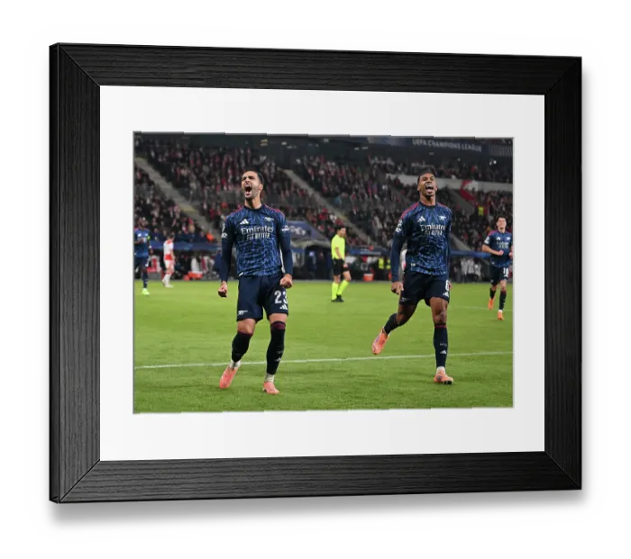 Framed Print : SK Slavia Praha v Arsenal FC - UEFA Champions League 2025 / 26 League Phase MD4