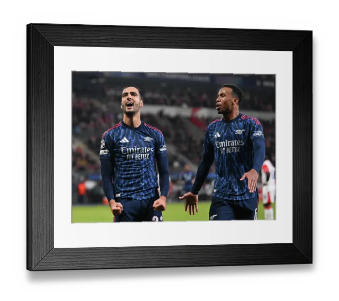 Framed Print : SK Slavia Praha v Arsenal FC - UEFA Champions League 2025 / 26 League Phase MD4 Framed Print : SK Slavia Praha v Arsenal FC - UEFA Champions League 2025 / 26 League Phase MD4