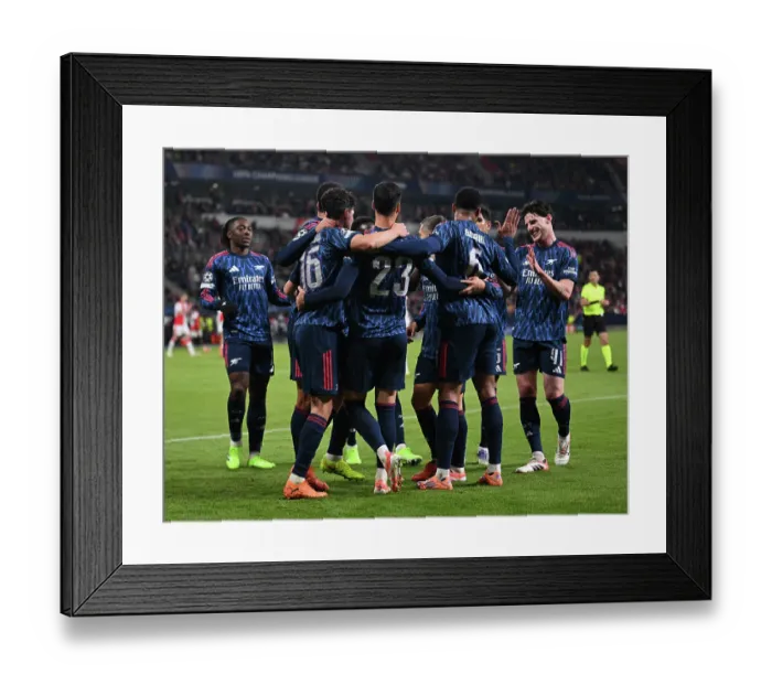 Framed Print : SK Slavia Praha v Arsenal FC - UEFA Champions League 2025 / 26 League Phase MD4