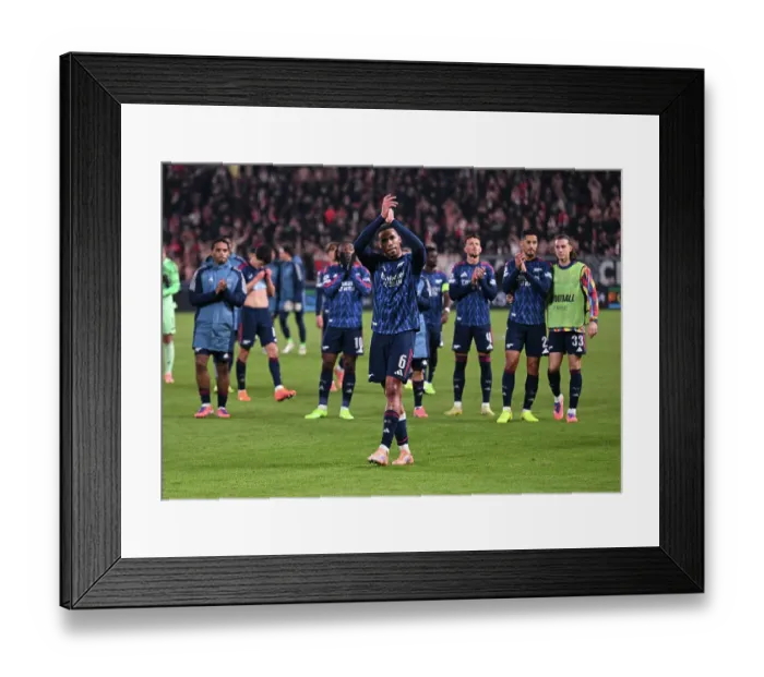Framed Print : SK Slavia Praha v Arsenal FC - UEFA Champions League 2025 / 26 League Phase MD4