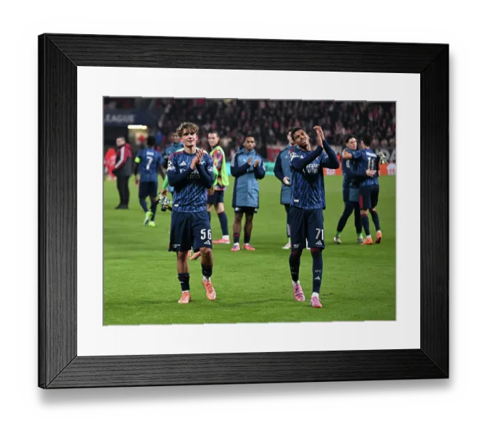 Framed Print : SK Slavia Praha v Arsenal FC - UEFA Champions League 2025 / 26 League Phase MD4 Framed Print : SK Slavia Praha v Arsenal FC - UEFA Champions League 2025 / 26 League Phase MD4