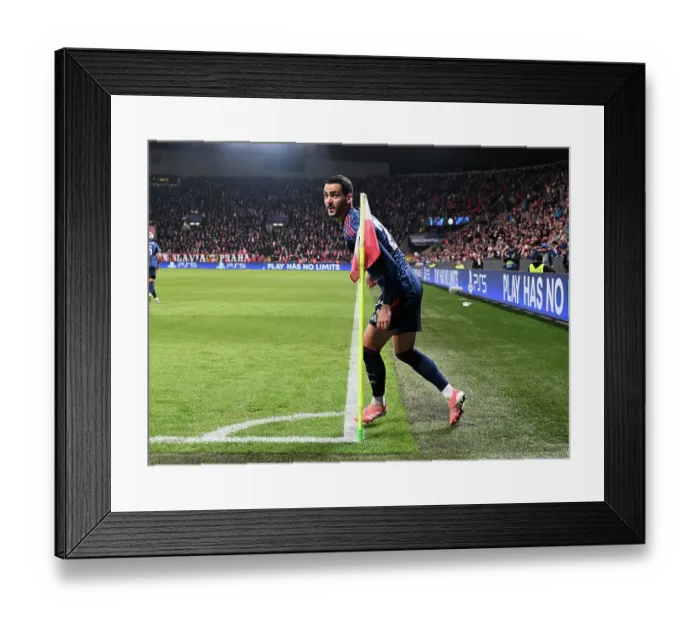 Framed Print : SK Slavia Praha v Arsenal FC - UEFA Champions League 2025 / 26 League Phase MD4