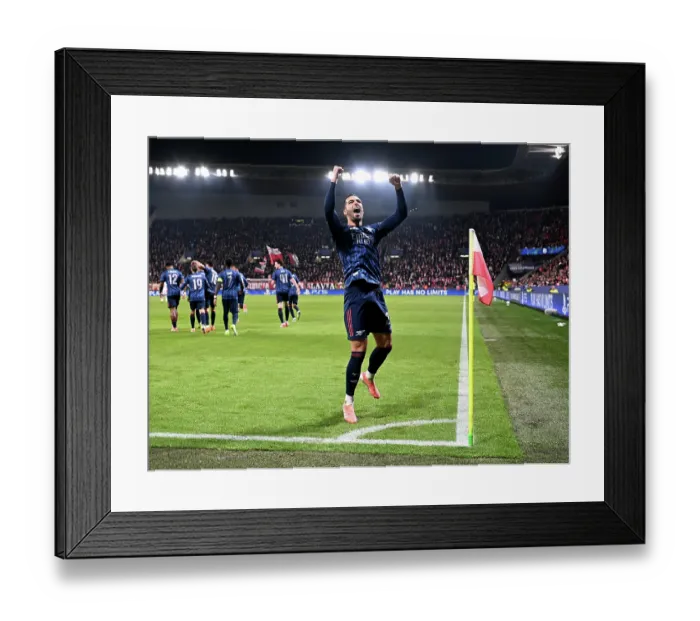 Framed Print : SK Slavia Praha v Arsenal FC - UEFA Champions League 2025 / 26 League Phase MD4