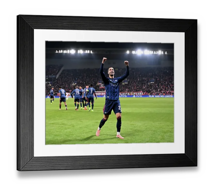 Framed Print : SK Slavia Praha v Arsenal FC - UEFA Champions League 2025 / 26 League Phase MD4