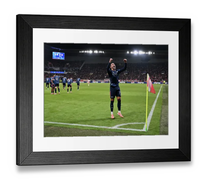 Framed Print : SK Slavia Praha v Arsenal FC - UEFA Champions League 2025 / 26 League Phase MD4