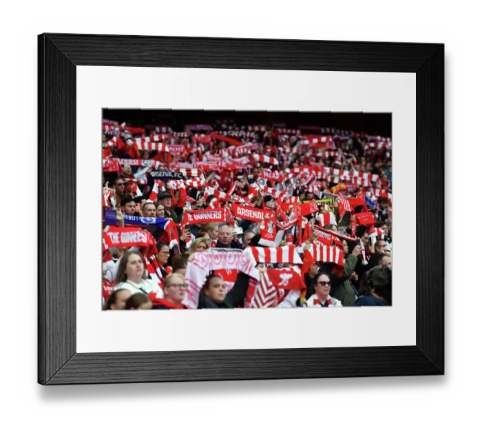 Framed Print : Arsenal v Chelsea FC - Barclays Women's Super League Arsenal v Chelsea FC - Barclays Women's Super League