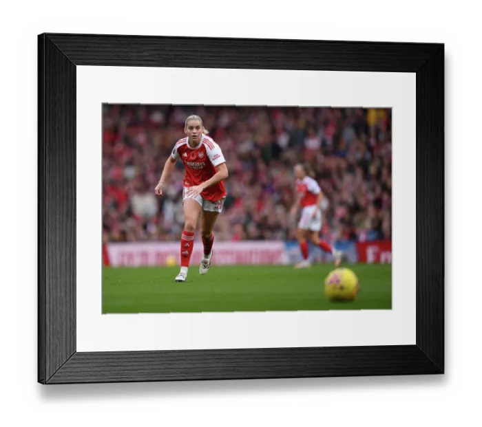 Framed Print : Arsenal v Chelsea FC - Barclays Women's Super League Arsenal v Chelsea FC - Barclays Women's Super League