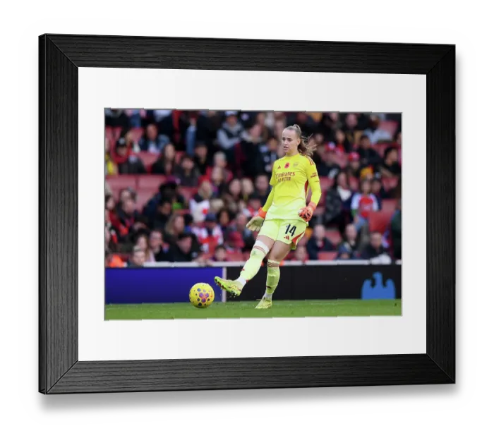 Framed Print : Arsenal v Chelsea FC - Barclays Women's Super League Arsenal v Chelsea FC - Barclays Women's Super League