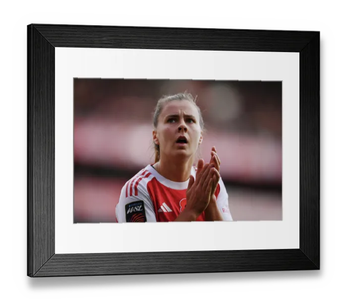Framed Print : Arsenal v Chelsea FC - Barclays Women's Super League Arsenal v Chelsea FC - Barclays Women's Super League