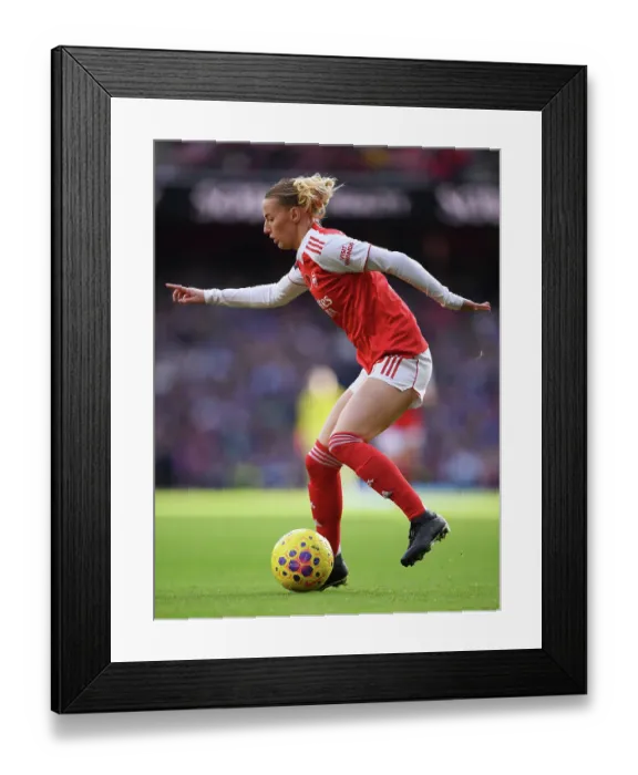 Framed Print : Arsenal v Chelsea FC - Barclays Women's Super League Arsenal v Chelsea FC - Barclays Women's Super League