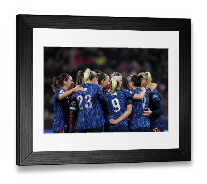 Framed Print : FC Bayern Munchen v Arsenal FC - UEFA Women's Champions League 2025 / 26 League Phase MD3 FC Bayern München v Arsenal FC - UEFA Women's Champions League 2025 / 26 League Framed Print : FC Bayern Munchen v Arsenal FC - UEFA Women's Champions League 2025 / 26 League Phase MD3 FC Bayern München v Arsenal FC - UEFA Women's Champions League 2025 / 26 League