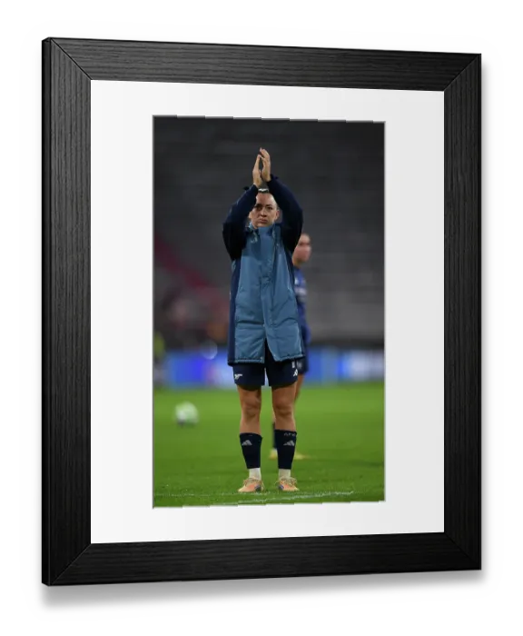 Framed Print : FC Bayern Munchen v Arsenal FC - UEFA Women's Champions League 2025 / 26 League Phase MD3 FC Bayern München v Arsenal FC - UEFA Women's Champions League 2025 / 26 League