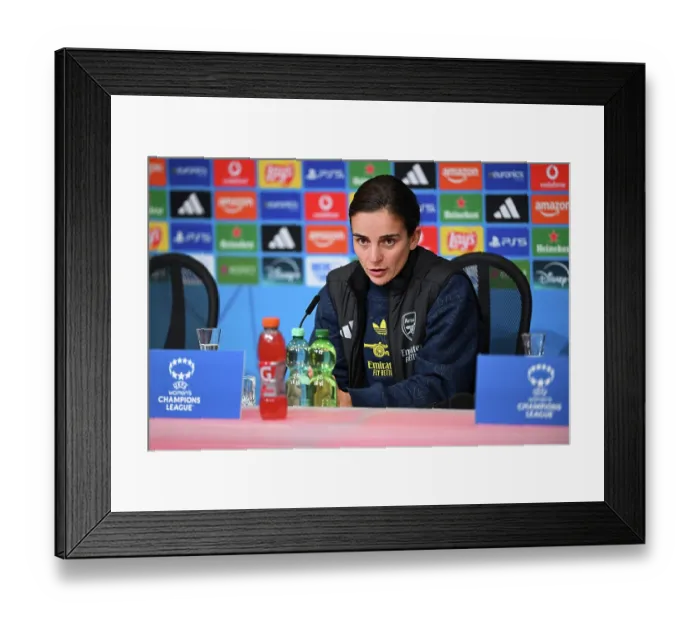 Framed Print : FC Bayern Munchen v Arsenal FC - UEFA Women's Champions League 2025 / 26 League Phase MD3 FC Bayern München v Arsenal FC - UEFA Women's Champions League 2025 / 26 League