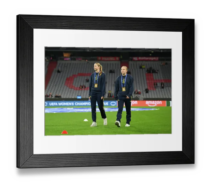 Framed Print : FC Bayern Munchen v Arsenal FC - UEFA Women's Champions League 2025 / 26 League Phase MD3 FC Bayern München v Arsenal FC - UEFA Women's Champions League 2025 / 26 League Framed Print : FC Bayern Munchen v Arsenal FC - UEFA Women's Champions League 2025 / 26 League Phase MD3 FC Bayern München v Arsenal FC - UEFA Women's Champions League 2025 / 26 League