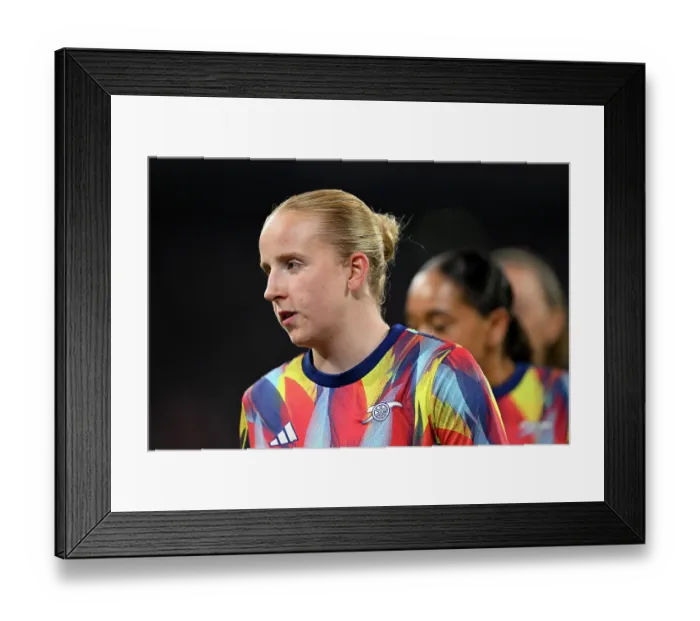 Framed Print : FC Bayern Munchen v Arsenal FC - UEFA Women's Champions League 2025 / 26 League Phase MD3 FC Bayern München v Arsenal FC - UEFA Women's Champions League 2025 / 26 League Framed Print : FC Bayern Munchen v Arsenal FC - UEFA Women's Champions League 2025 / 26 League Phase MD3 FC Bayern München v Arsenal FC - UEFA Women's Champions League 2025 / 26 League