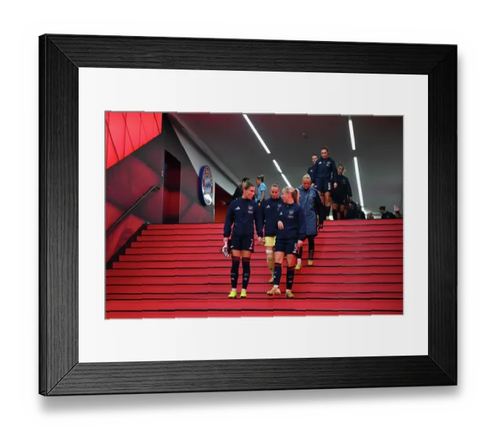 Framed Print : FC Bayern Munchen v Arsenal FC - UEFA Women's Champions League 2025 / 26 League Phase MD3 FC Bayern München v Arsenal FC - UEFA Women's Champions League 2025 / 26 League Framed Print : FC Bayern Munchen v Arsenal FC - UEFA Women's Champions League 2025 / 26 League Phase MD3 FC Bayern München v Arsenal FC - UEFA Women's Champions League 2025 / 26 League