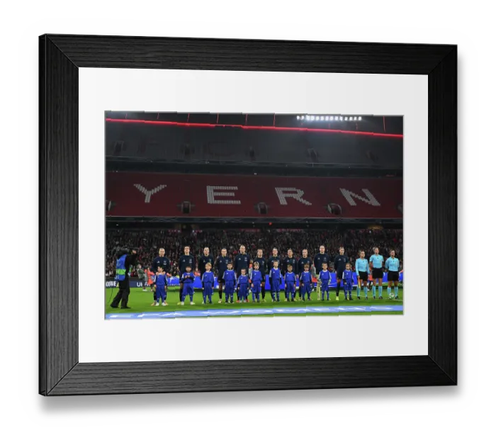 Framed Print : FC Bayern Munchen v Arsenal FC - UEFA Women's Champions League 2025 / 26 League Phase MD3 FC Bayern München v Arsenal FC - UEFA Women's Champions League 2025 / 26 League